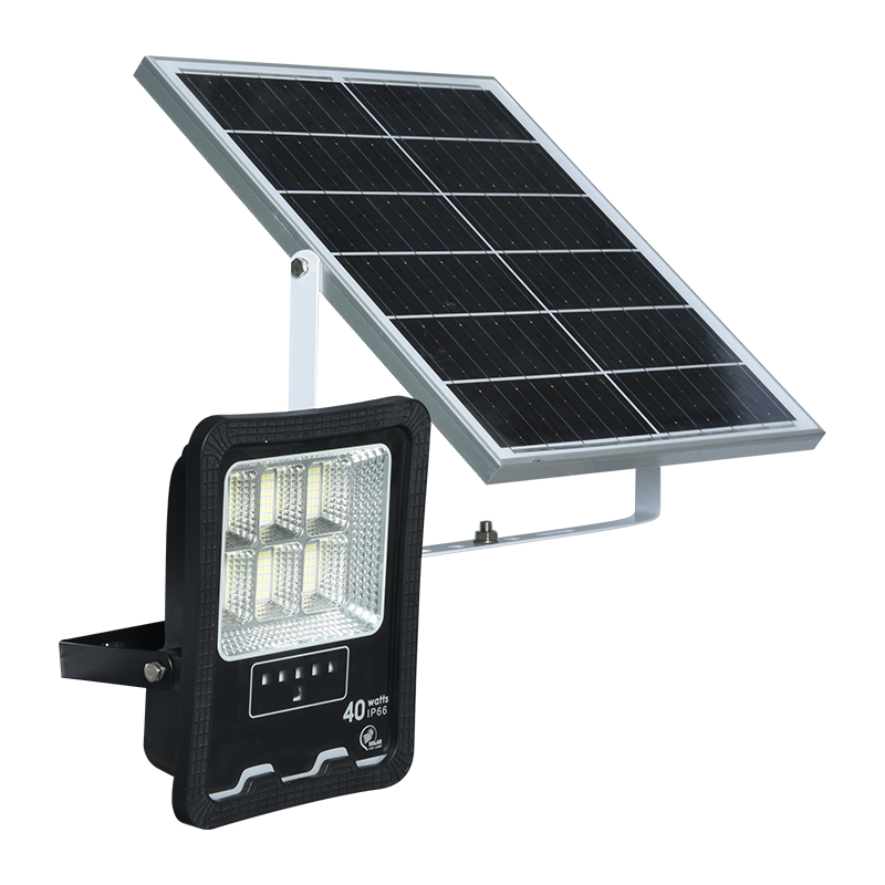 PY-SLFL20-40W Открытый солнечный прожектор с низким энергопотреблением