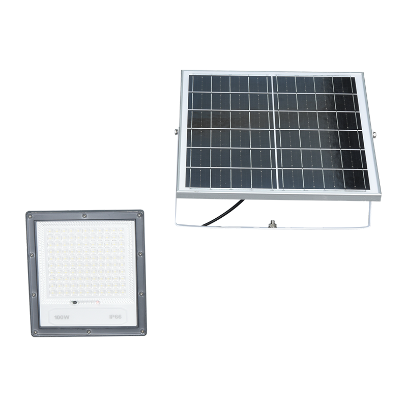 PY-SLFL40-100W Открытый экологически чистый солнечный прожектор