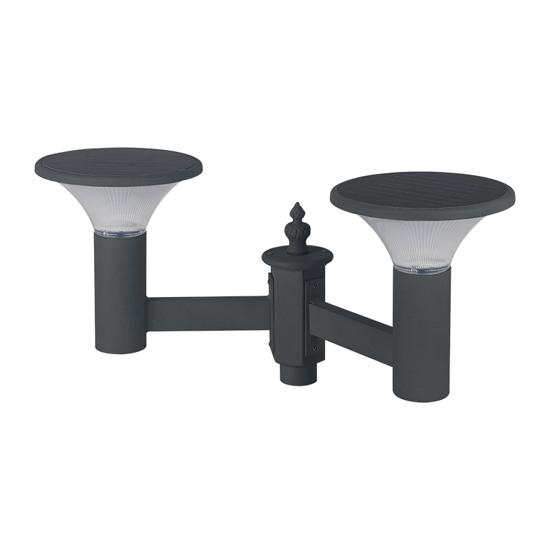 PY-SG018-16W Солнечная садовая лампа с двойной лампочкой